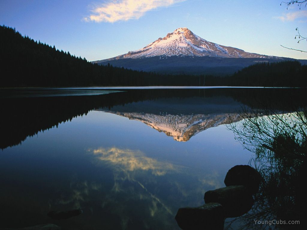 Mount Hood from Trillium Lake, Oregon